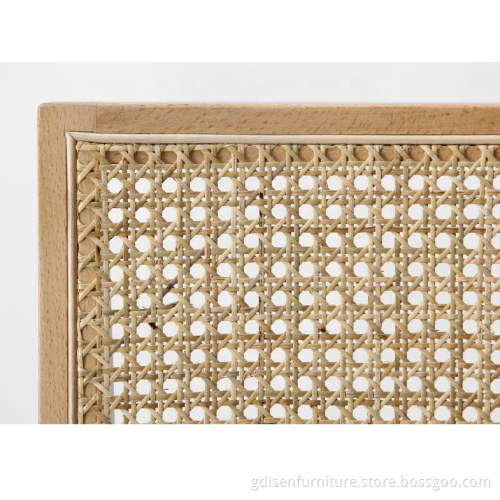 Rattan Dining Chair Renato, Jeanneret Style